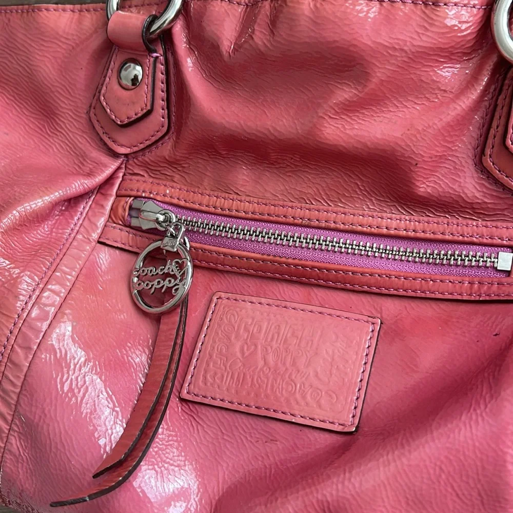 Pink Coach Poppy Bag - Picture 2 of 6